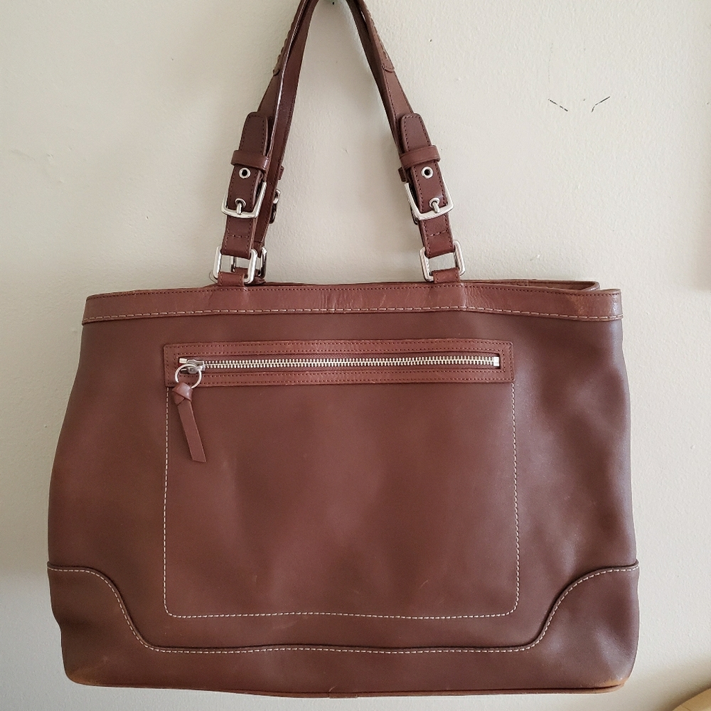 Coach Whiskey Leather XL Tote - E05S 5138 - Picture 11 of 11